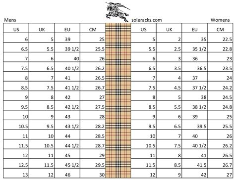 burberry size chart xxl|burberry 10y size chart.